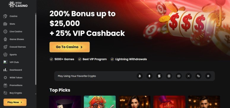 WSM Casino – Polska obsługa i automaty online